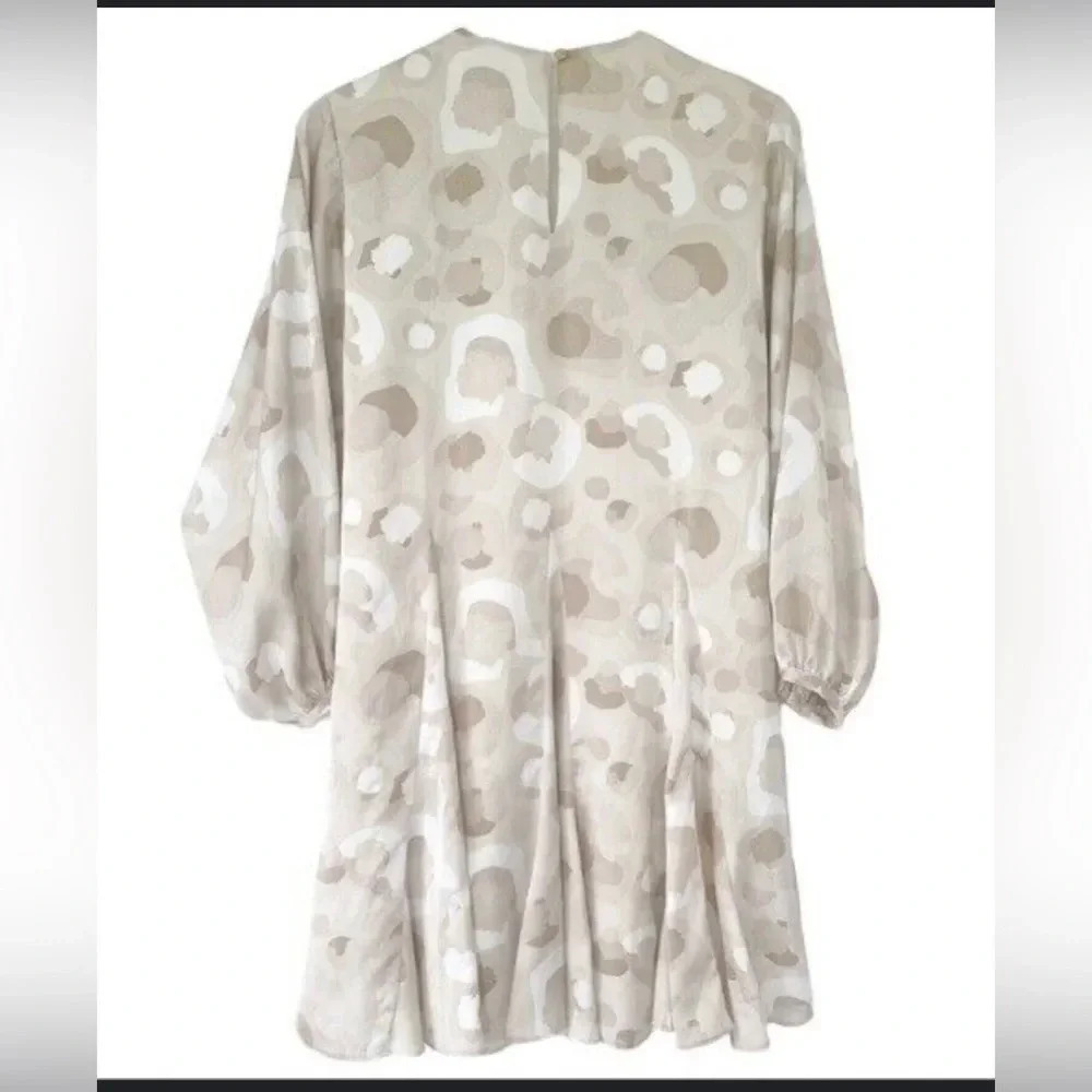 EMILY MCCARTHY PARTY SWING DRESS - Neutral Spot CHEETAH